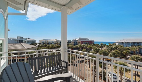 Apartamento, varias camas, balcón, vistas al mar (Gulf Place Residences 302)