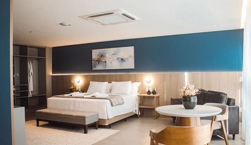 Suite de lujo, vistas a la ciudad