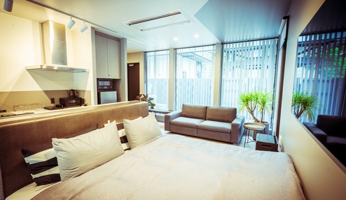 Villa Deluxe, sauna (Western Style Sauna Villa [SLIT])