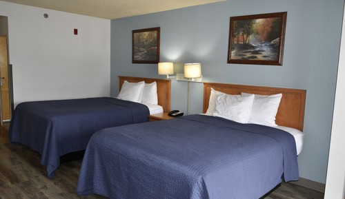 Habitación estándar doble, 2 camas de matrimonio, Se admiten mascotas