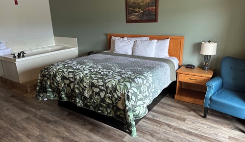 Habitación individual estándar, 1 cama de matrimonio grande, no fumadores, balcón