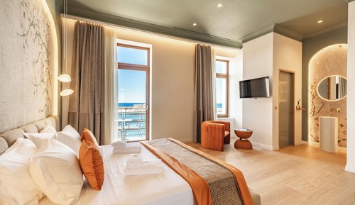 Suite junior, balcón, vistas al mar