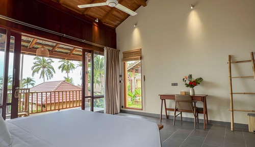 Villa Deluxe, 1 cama de matrimonio grande (Tropical Bungalow One Bed)