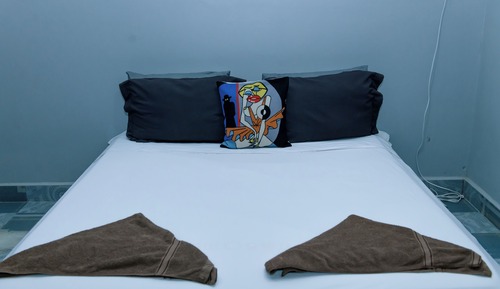 Habitación familiar, vistas al jardín
