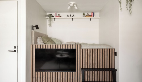 Estudio estándar, cocina