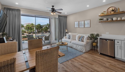 Apartamento, varias camas, balcón, vistas al mar (Gulf Place Cabanas 206)
