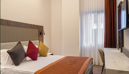 Habitación económica, vistas a la ciudad