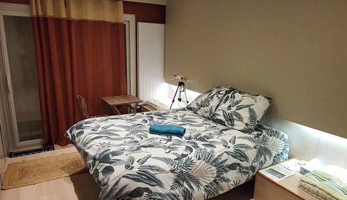 Habitación Confort, balcón, vistas al jardín