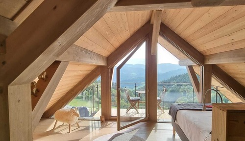 Habitación Confort doble, vistas a la montaña