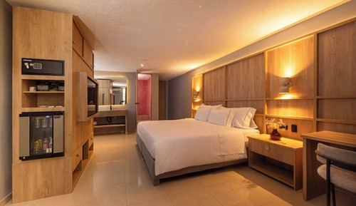 Habitación superior, 1 cama de matrimonio grande