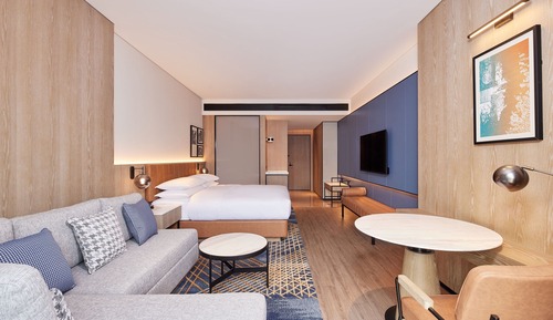 Habitación superior, 1 cama de matrimonio grande