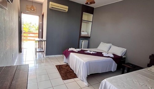 Habitación estándar con 1 cama doble o 2 individuales, vistas al mar