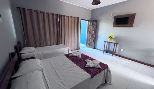 Habitación triple estándar, vistas al mar