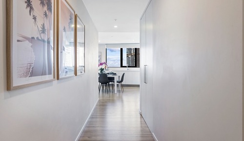 Apartamento familiar, 3 habitaciones, vistas a la playa