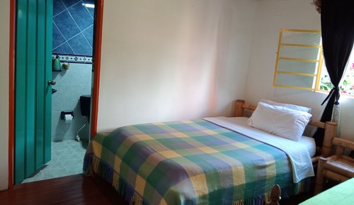 Habitación cuádruple familiar, patio, vistas al jardín
