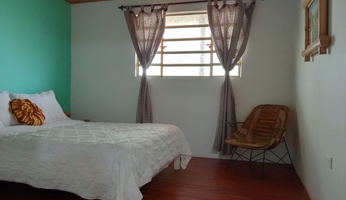 Habitación básica doble, patio, vistas al jardín
