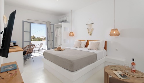 Suite, balcón, vistas al mar