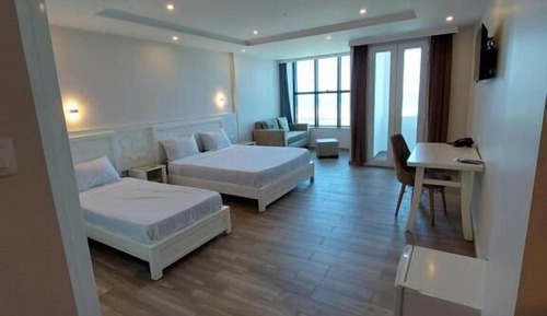 Habitación triple familiar, vistas al mar