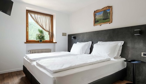 Habitación estándar, varias camas, no fumadores, vistas a la montaña (Shower Only)