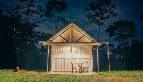 Cabaña de lujo, 1 habitación, patio, vistas al complejo turístico