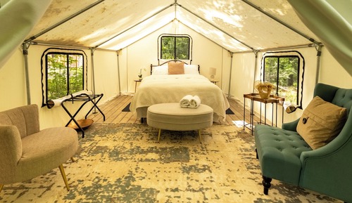 Deluxe Tent, 1 Queen Bed