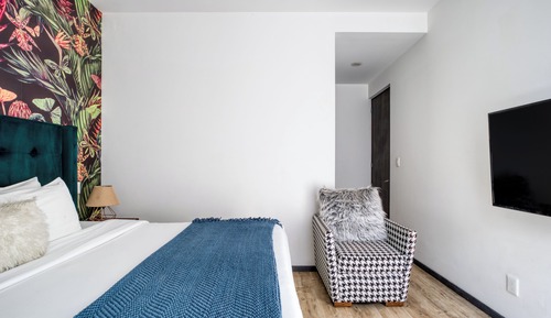 Apartamento Deluxe, balcón