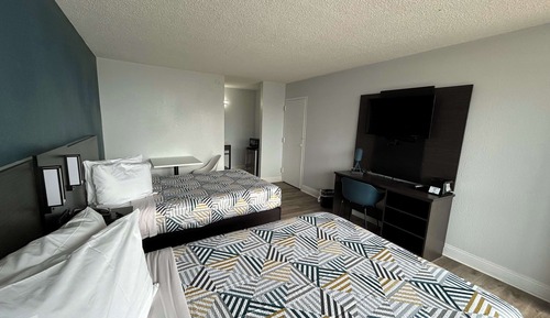 Habitación Deluxe, 2 camas dobles, no fumadores, frigorífico y microondas