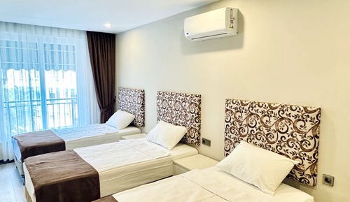 Habitación triple City, 3 camas individuales, no fumadores, vistas a la ciudad