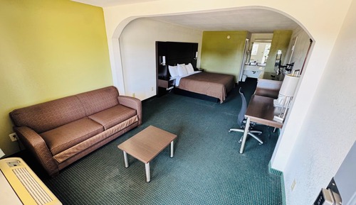 Suite, 1 cama de matrimonio grande con sofá cama, no fumadores