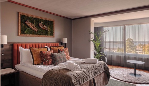 Habitación superior, vistas al mar