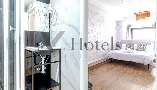 Habitación estándar doble, no fumadores, baño privado