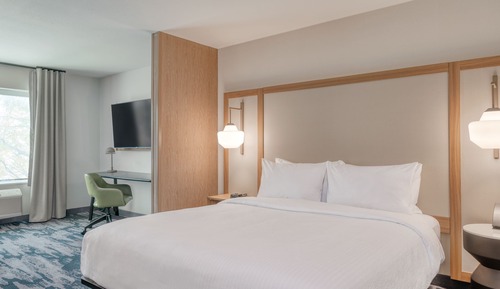 Habitación, 1 cama de matrimonio grande con sofá cama