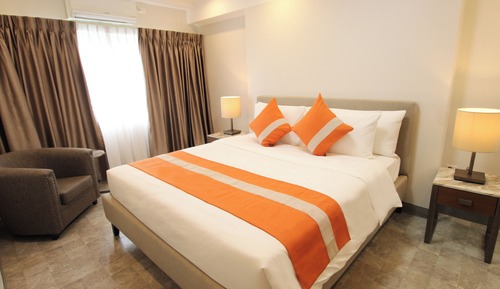 Apartamento superior, 1 cama de matrimonio grande, vistas a la ciudad