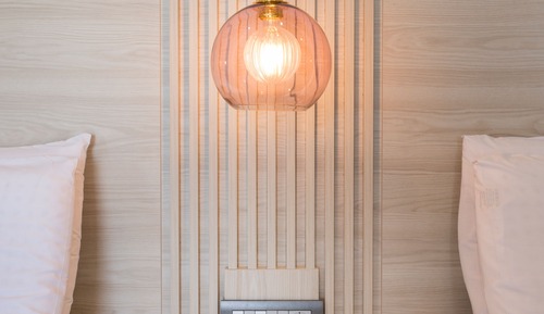 Habitación superior con 2 camas individuales, vistas al mar