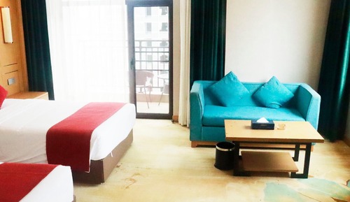 Habitación familiar con 2 camas individuales, 1 habitación