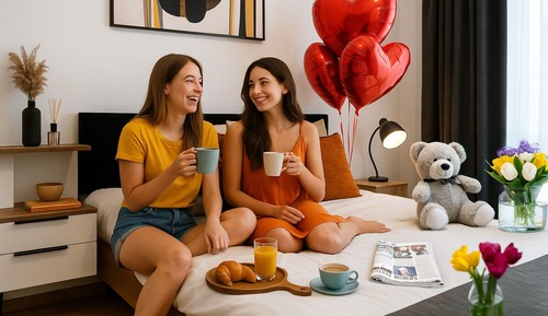 Apartamento superior, balcón