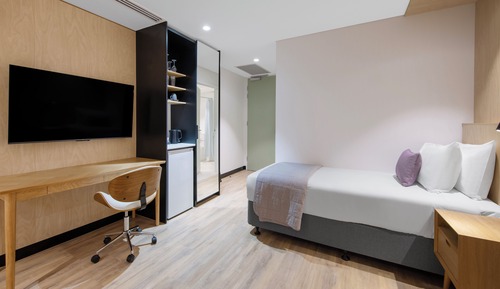 Habitación sénior con 2 camas individuales