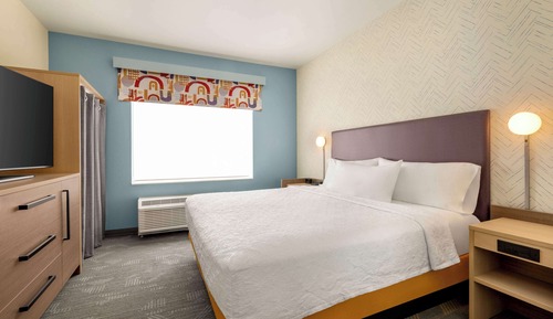 Suite, 1 cama de matrimonio grande con sofá cama, accesible para personas con discapacidad (Hearing)