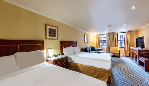 Suite estándar, 2 camas dobles