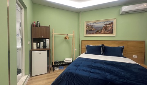 Habitación Elite doble, 1 cama de matrimonio grande, vistas a la ciudad