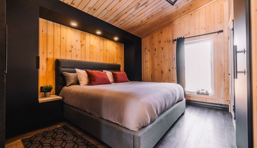 Chalet superior, 1 habitación, balcón, planta baja