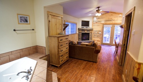 Casa de campo Deluxe, bañera de hidromasaje