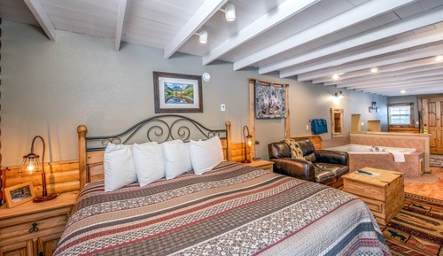 Casa de campo Deluxe, bañera de hidromasaje, vistas al río