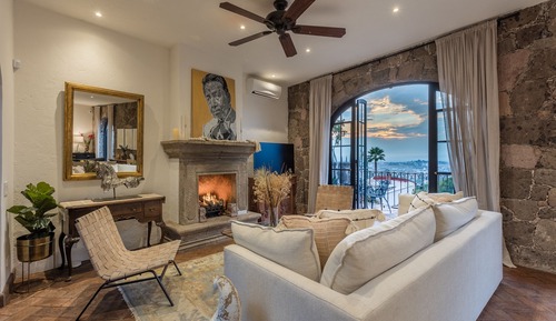 Villa exclusiva, 3 habitaciones, chimenea, vistas al valle