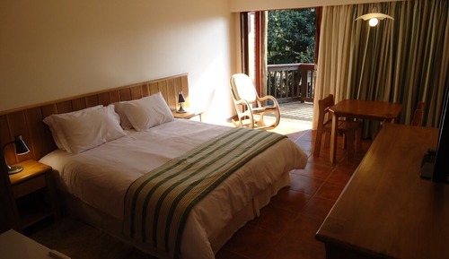 Habitación estándar con 1 cama doble o 2 individuales, planta baja