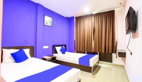 Habitación Deluxe con 2 camas individuales, 2 camas individuales, baño privado, vistas a la ciudad