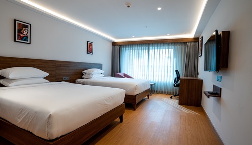 Habitación ejecutiva con 2 camas individuales