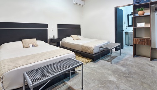 Habitación cuádruple estándar, 2 camas dobles