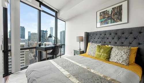 Apartamento de lujo, 1 habitación, vistas a la ciudad