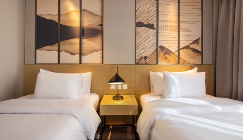 Apartamento básico, 2 habitaciones, no fumadores, vistas a la ciudad